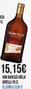 Oferta de Barceló - Ron Anejo Botella por 15,15€ en Claudio