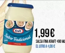 Oferta de Kraft - Salsa Fina por 1,99€ en Claudio