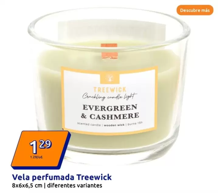 Oferta de Treewick - Vela Perfumada por 1,29€ en Action