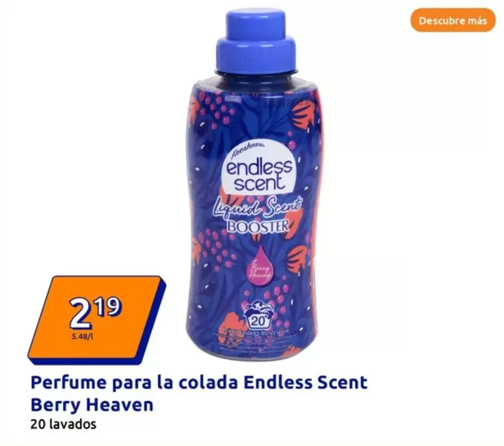 Oferta de Endless Scent - Perfume Para La Colada Berry Heaven por 2,19€ en Action