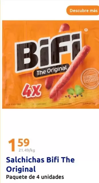 Oferta de Bifi - Salchichas The Original por 1,59€ en Action