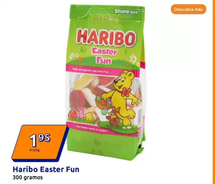 Oferta de Haribo - Easter Fun por 1,95€ en Action