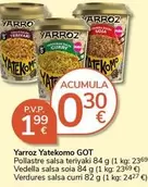 Oferta de Yatekomo - Yarroz  por 1,99€ en Supermercados Charter