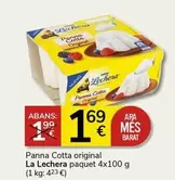 Oferta de Nestlé - Panna Cotta Original/ La Lechera por 1,69€ en Supermercados Charter