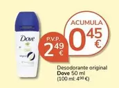 Oferta de Dove - Desodorante Original por 2,49€ en Supermercados Charter