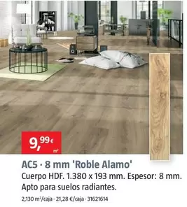 Oferta de  AC5 · 8 Mm 'Roble Alamo' por 9,99€ en BAUHAUS