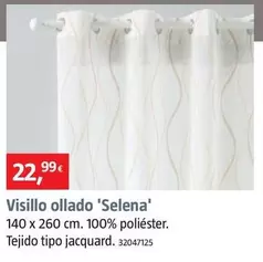 Oferta de Visillo Ollado 'Selena' por 22,99€ en BAUHAUS