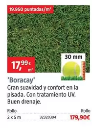 Oferta de Césped Artificial 'Boracay' por 17,99€ en BAUHAUS