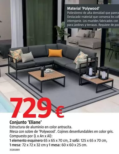 Oferta de Conjunto 'Eliane' por 729€ en BAUHAUS