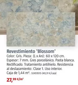 Oferta de Revestimiento 'Blossom' por 27,99€ en BAUHAUS