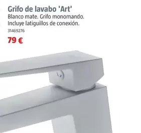 Oferta de Grifo Lavabo 'Art'    por 79€ en BAUHAUS