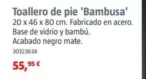 Oferta de Toallero De Pie 'Bambusa' por 55,95€ en BAUHAUS