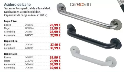 Oferta de Careosan - Asidero De Baño por 25,99€ en BAUHAUS