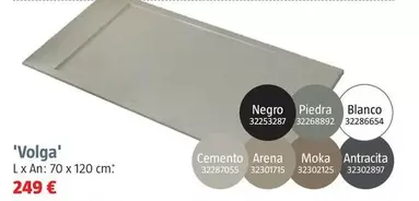 Oferta de Platos De Ducha 'Stone 3D' 'Volga' por 249€ en BAUHAUS