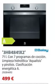 Oferta de Balay - '3HB4841X2' por 499€ en BAUHAUS