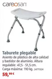 Oferta de Careosan - Taburete Plegable            por 59,99€ en BAUHAUS