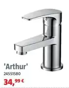 Oferta de Griferia De Bano Monomando 'Arthur' por 34,99€ en BAUHAUS