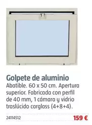 Oferta de Golpete De Aluminio por 159€ en BAUHAUS