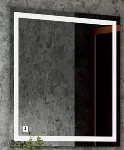 Oferta de Espejo LED 'Aitana' por 189€ en BAUHAUS