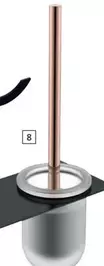 Oferta de  Accesorios Baño Serie 'Astral' Escobillero WC por 59,99€ en BAUHAUS
