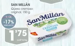 Oferta de San Millán - Queso Cremoso Original por 1,75€ en Supermercados Plaza