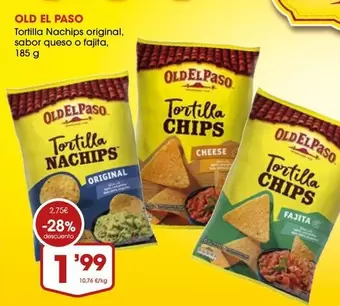 Oferta de Old El Paso - Tortilla Nachips Original por 1,99€ en Supermercados Plaza