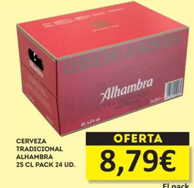 Oferta de Alhambra - Cerveza Tradicional por 8,79€ en Economy Cash