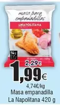 Oferta de La napolitana - Masa Empanadilla por 1,99€ en Froiz