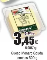 Oferta de Monarc - Queso  Gouda Lonchas por 3,45€ en Froiz