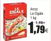 Oferta de La Cigala - Arroz por 1,79€ en Froiz