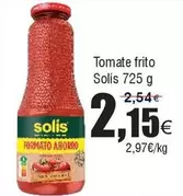 Oferta de Solís - Tomate Frito por 2,15€ en Froiz