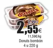 Oferta de Donuts -  Bombon por 2,55€ en Froiz