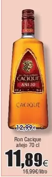 Oferta de Cacique - Ron Anejo por 11,89€ en Froiz