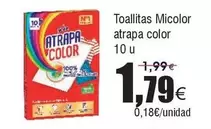 Oferta de Micolor - Toallitas Atrapa Color por 1,79€ en Froiz