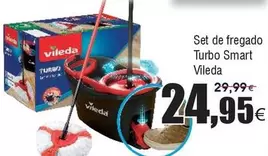 Oferta de Vileda - Set De Fregado Turbo Smart por 24,95€ en Froiz