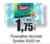 Oferta de Spontex - Posavajillas Decorado por 1,75€ en Froiz