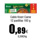 Oferta de Knorr - Carne por 0,89€ en Froiz