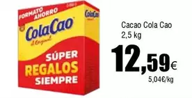 Oferta de Cola Cao - Cacao por 12,59€ en Froiz