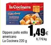 Oferta de La Cocinera - Dippers Pollo Estilo Americano por 1,49€ en Froiz