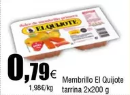 Oferta de El Quijote - Membrillo  Tarrina por 0,79€ en Froiz