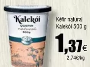 Oferta de Kalekói - Kéfir Natural por 1,37€ en Froiz