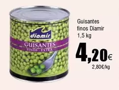 Oferta de Diamir - Guisantes Finos por 4,2€ en Froiz