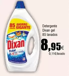 Oferta de Dixan - Detergente Gel por 8,95€ en Froiz