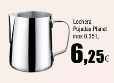 Oferta de Planet - Lechera Pujadas Inox 0.35 L por 6,25€ en Froiz