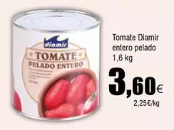 Oferta de Diamir - Tomate Entero Pelado por 3,6€ en Froiz