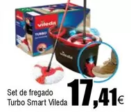 Oferta de Vileda - Set De Fregado Turbo Smart por 17,41€ en Froiz