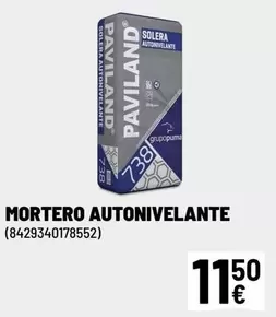 Oferta de Solera - Mortero Autonivelante por 11,5€ en Brico Depôt