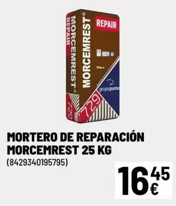 Oferta de Mortero De Reparacion por 16,45€ en Brico Depôt