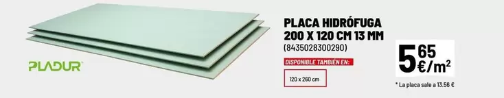 Oferta de Placa Hidrofuga 200 X 120 Cm 15 Mh por 5,65€ en Brico Depôt