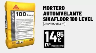 Oferta de Mortero Autonivelante por 14,95€ en Brico Depôt